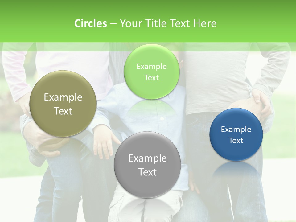 Happiness Sons Outside PowerPoint Template