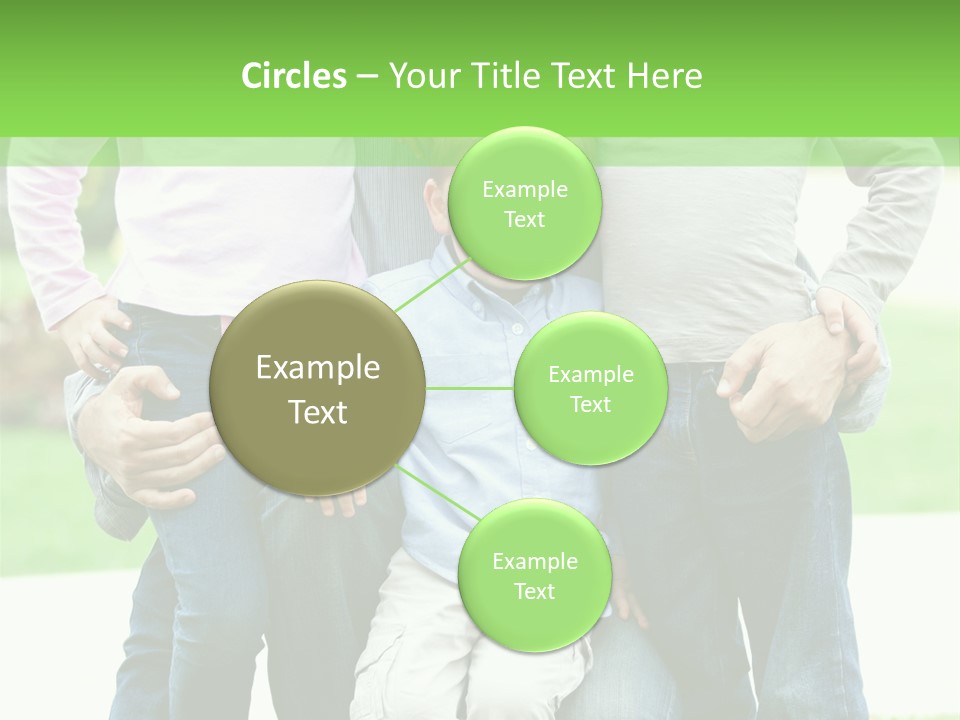 Happiness Sons Outside PowerPoint Template