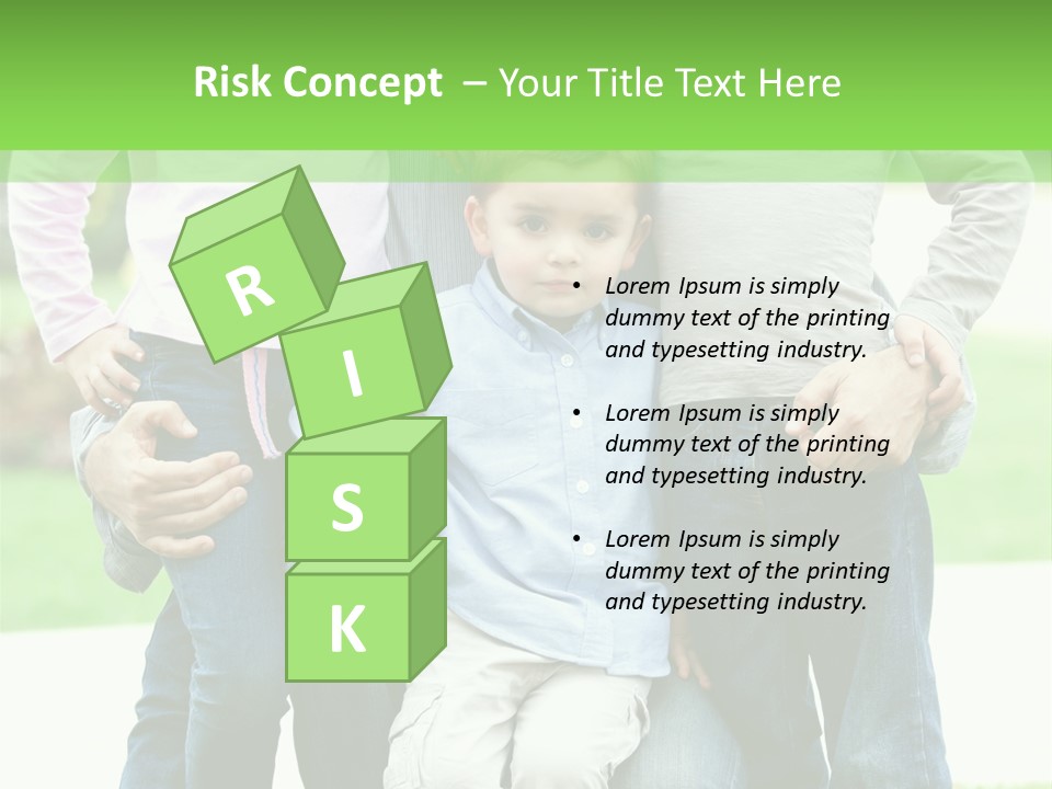 Happiness Sons Outside PowerPoint Template