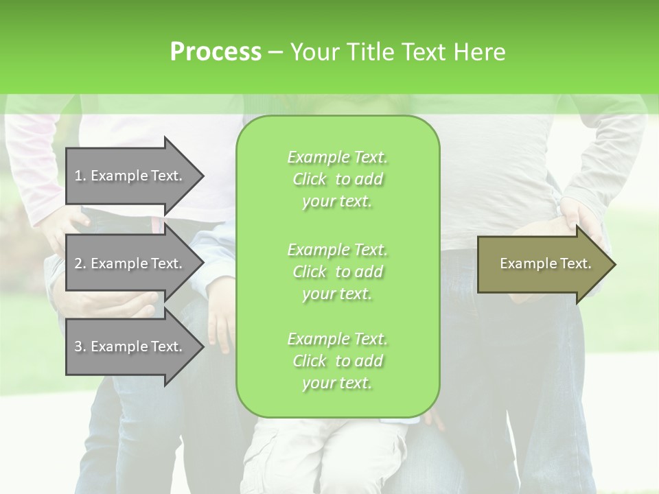 Happiness Sons Outside PowerPoint Template