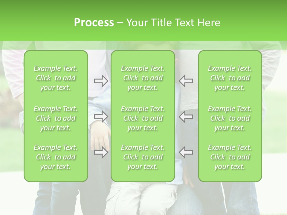 Happiness Sons Outside PowerPoint Template