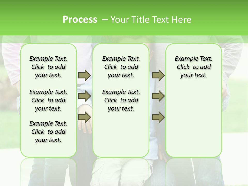 Happiness Sons Outside PowerPoint Template