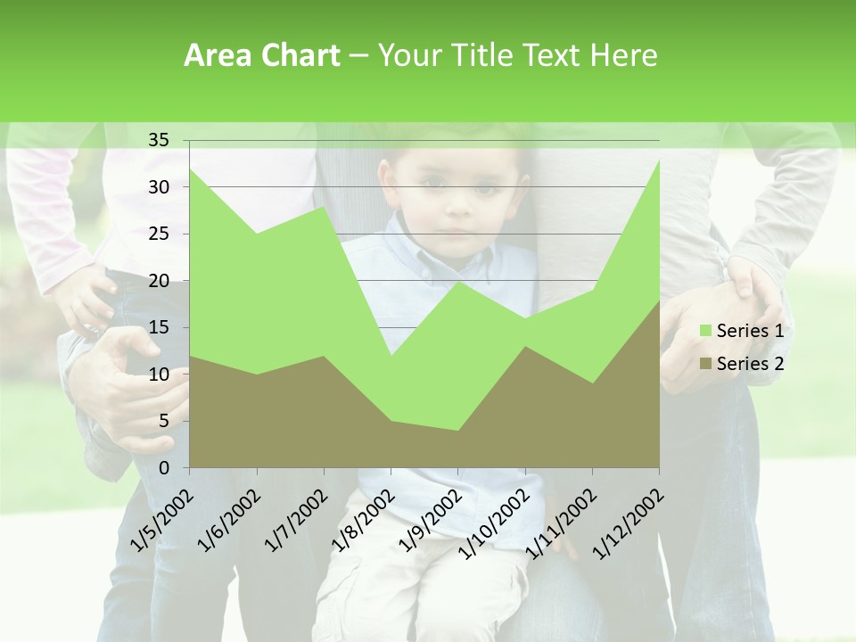 Happiness Sons Outside PowerPoint Template