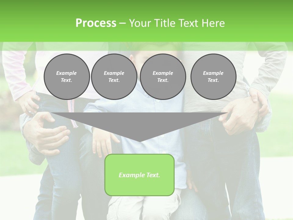 Happiness Sons Outside PowerPoint Template