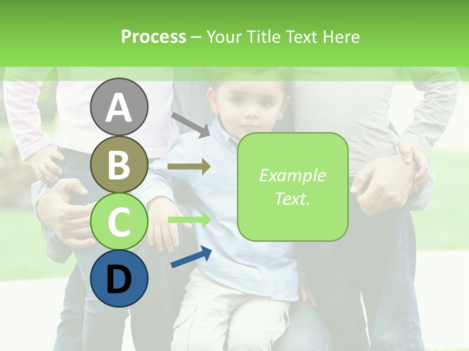 Happiness Sons Outside PowerPoint Template