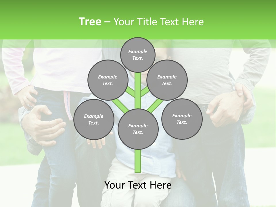 Happiness Sons Outside PowerPoint Template