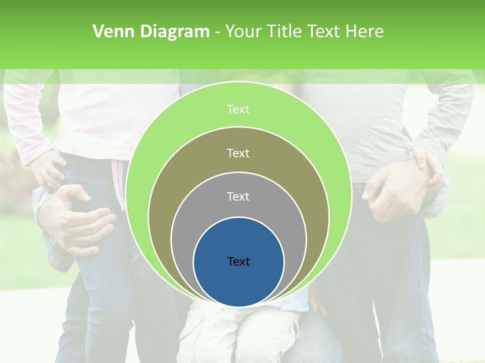 Happiness Sons Outside PowerPoint Template