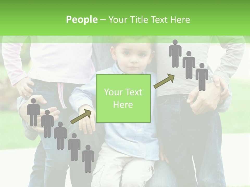 Happiness Sons Outside PowerPoint Template