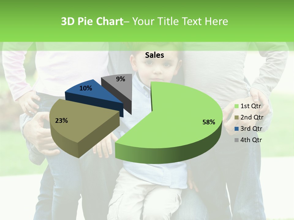 Happiness Sons Outside PowerPoint Template