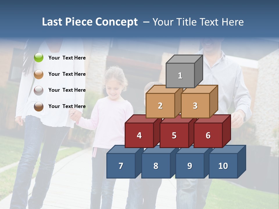 Latinamerican Hands Girl PowerPoint Template