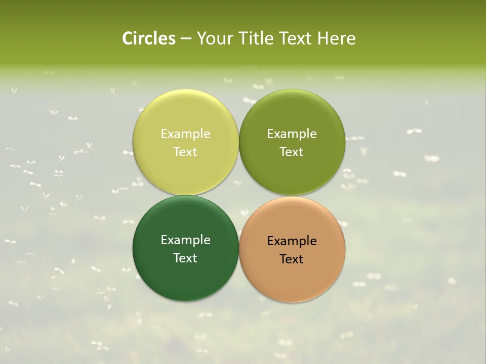 Cloud Animal Environment PowerPoint Template