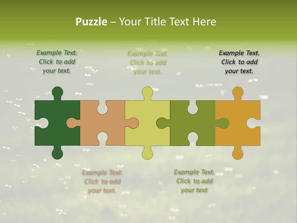 Cloud Animal Environment PowerPoint Template