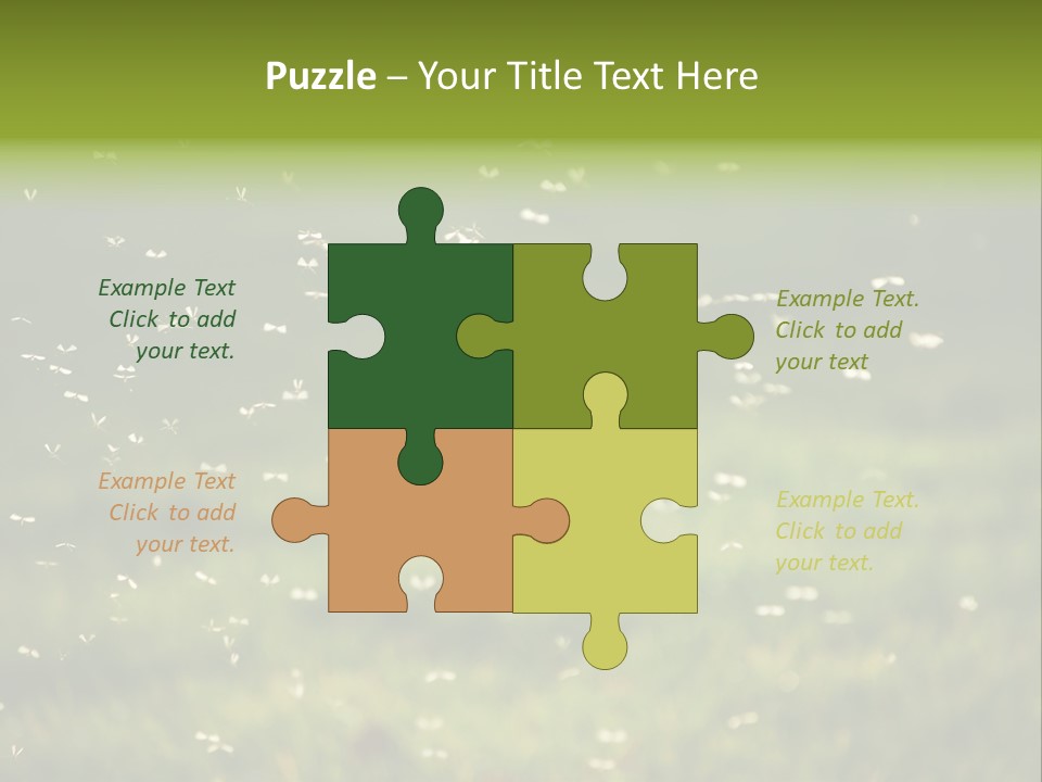 Cloud Animal Environment PowerPoint Template