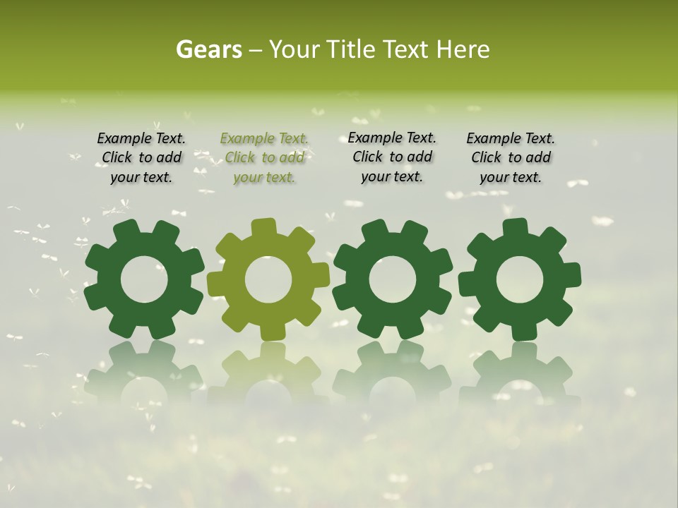 Cloud Animal Environment PowerPoint Template