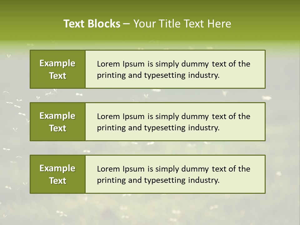 Cloud Animal Environment PowerPoint Template