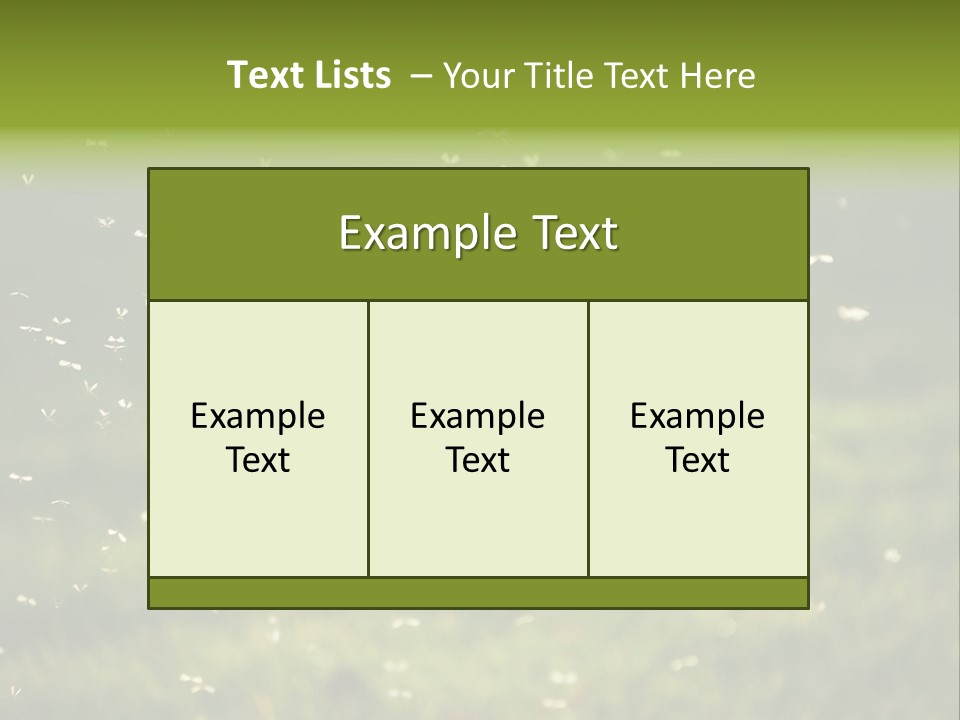 Cloud Animal Environment PowerPoint Template