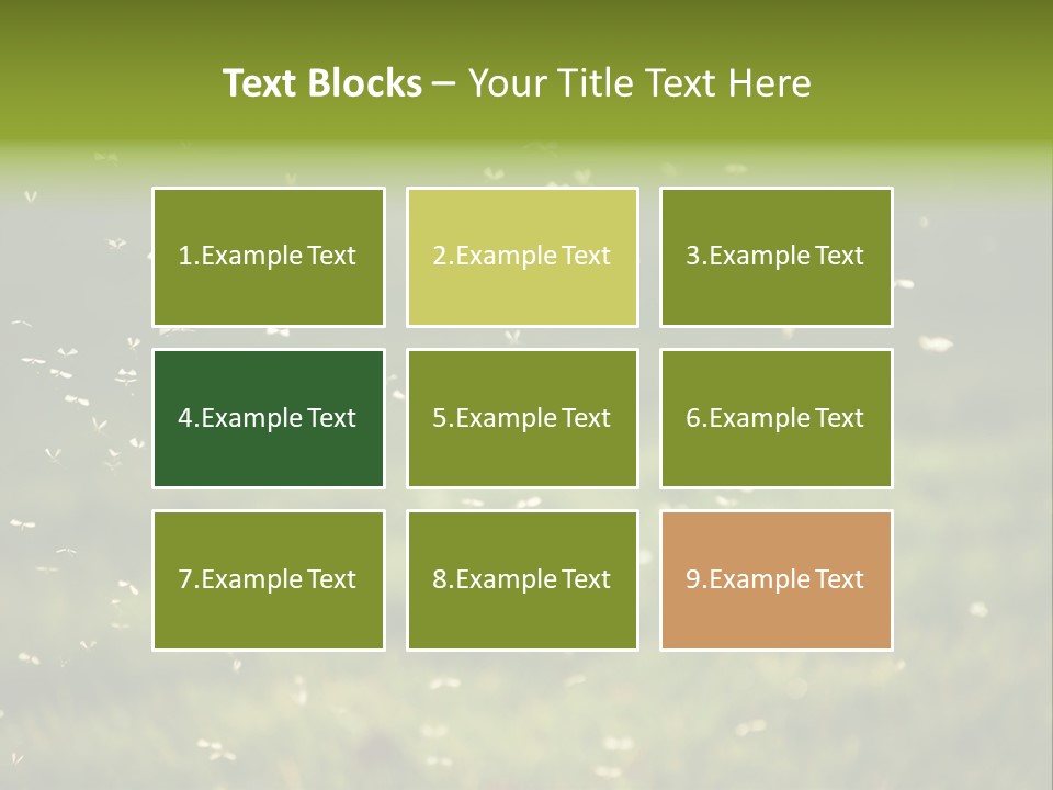 Cloud Animal Environment PowerPoint Template