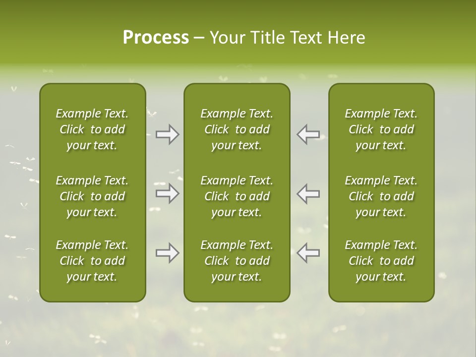 Cloud Animal Environment PowerPoint Template