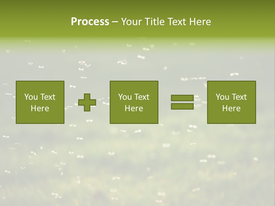Cloud Animal Environment PowerPoint Template