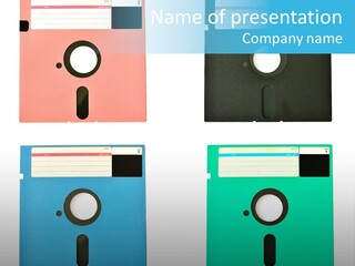 Empty Label Vintage PowerPoint Template