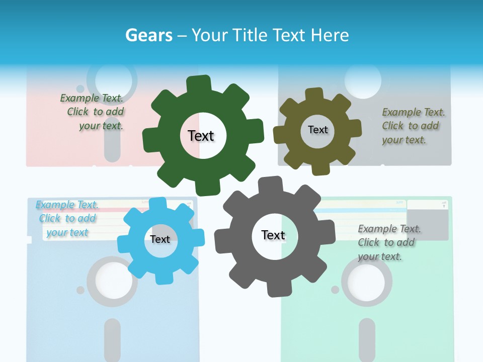 Empty Label Vintage PowerPoint Template