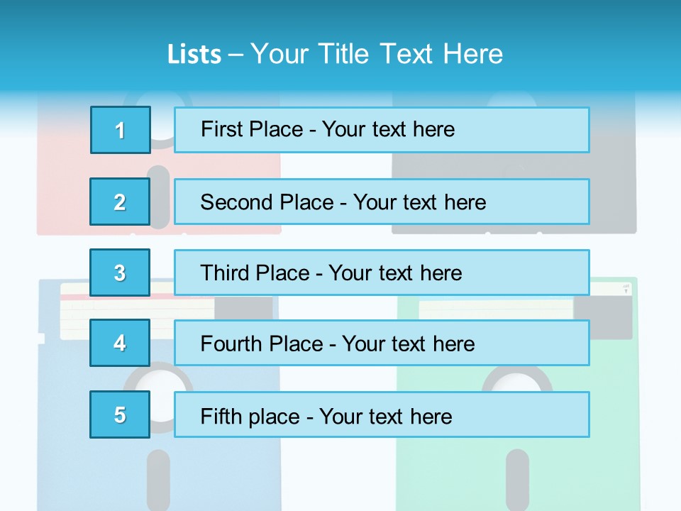 Empty Label Vintage PowerPoint Template