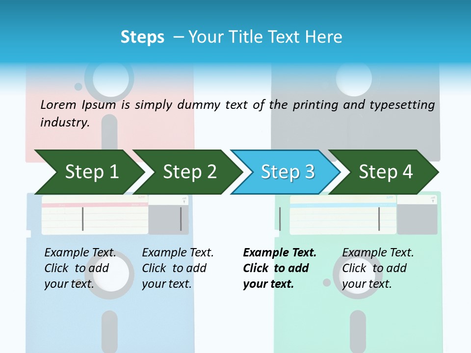Empty Label Vintage PowerPoint Template