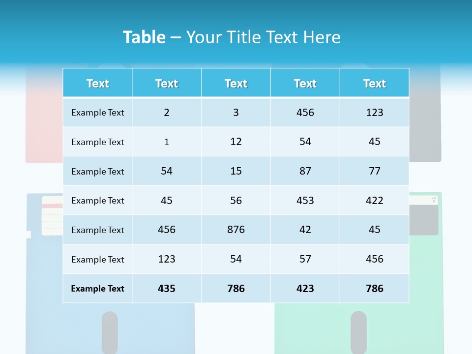 Empty Label Vintage PowerPoint Template