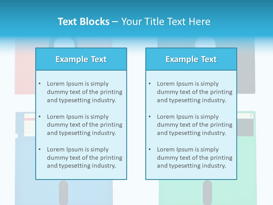 Empty Label Vintage PowerPoint Template