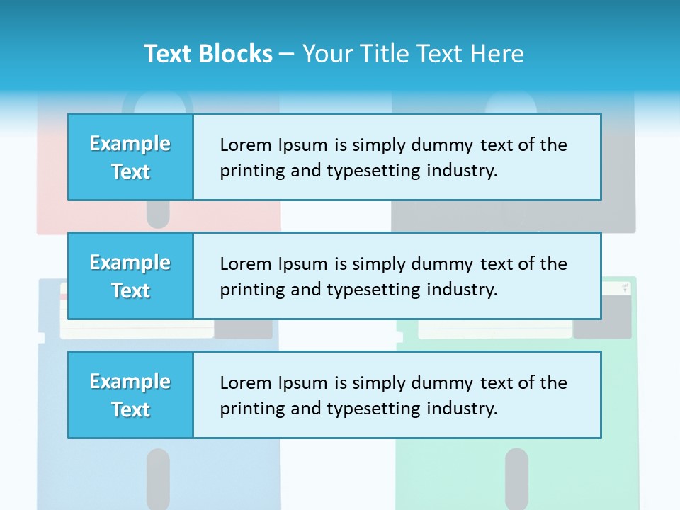 Empty Label Vintage PowerPoint Template
