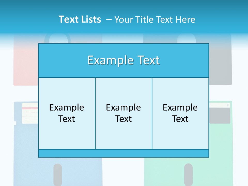 Empty Label Vintage PowerPoint Template