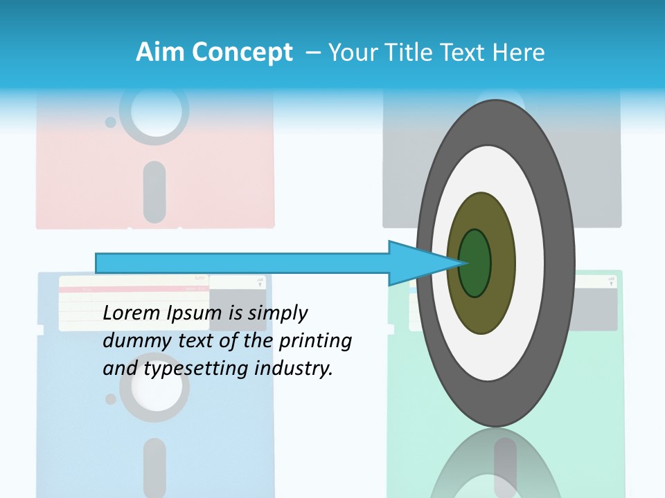 Empty Label Vintage PowerPoint Template