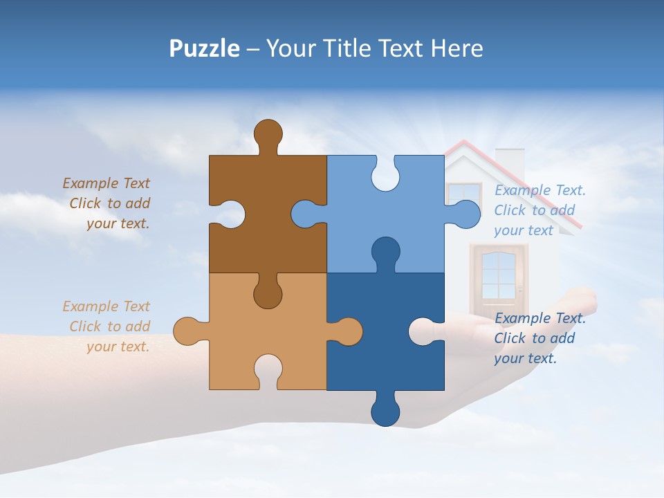 Sky Loan Home PowerPoint Template