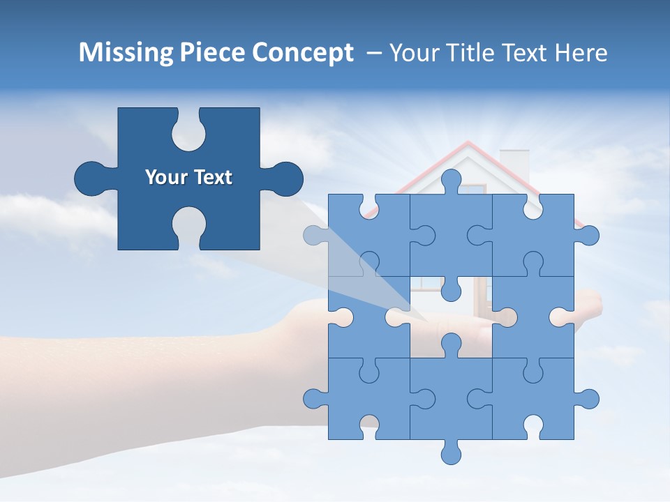 Sky Loan Home PowerPoint Template