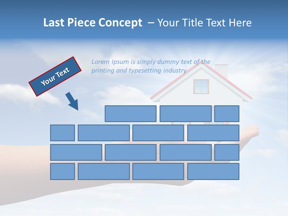 Sky Loan Home PowerPoint Template