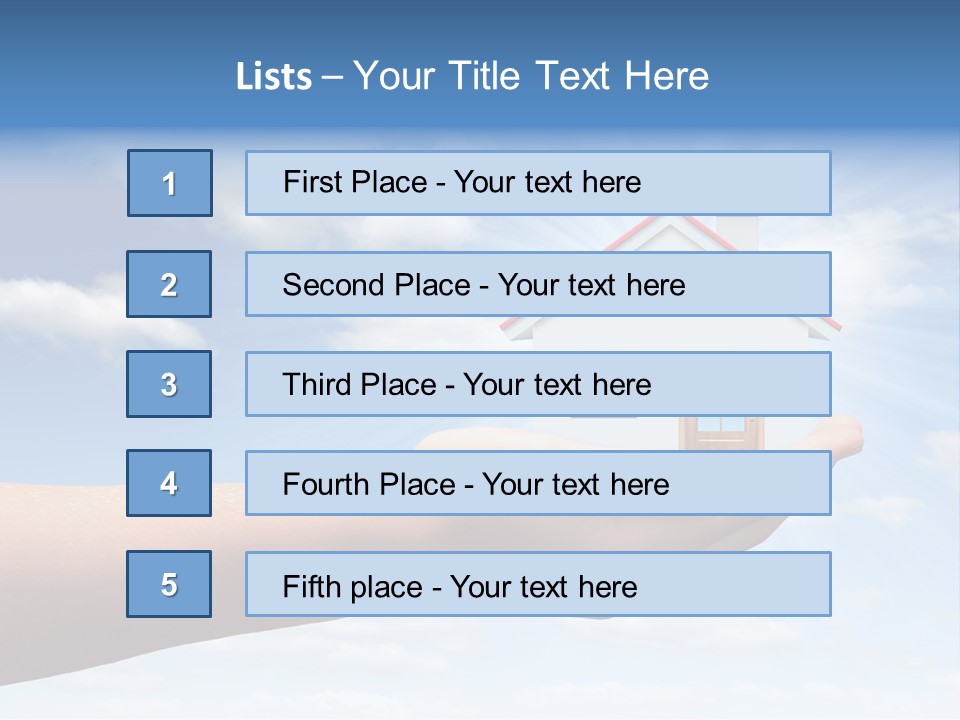 Sky Loan Home PowerPoint Template