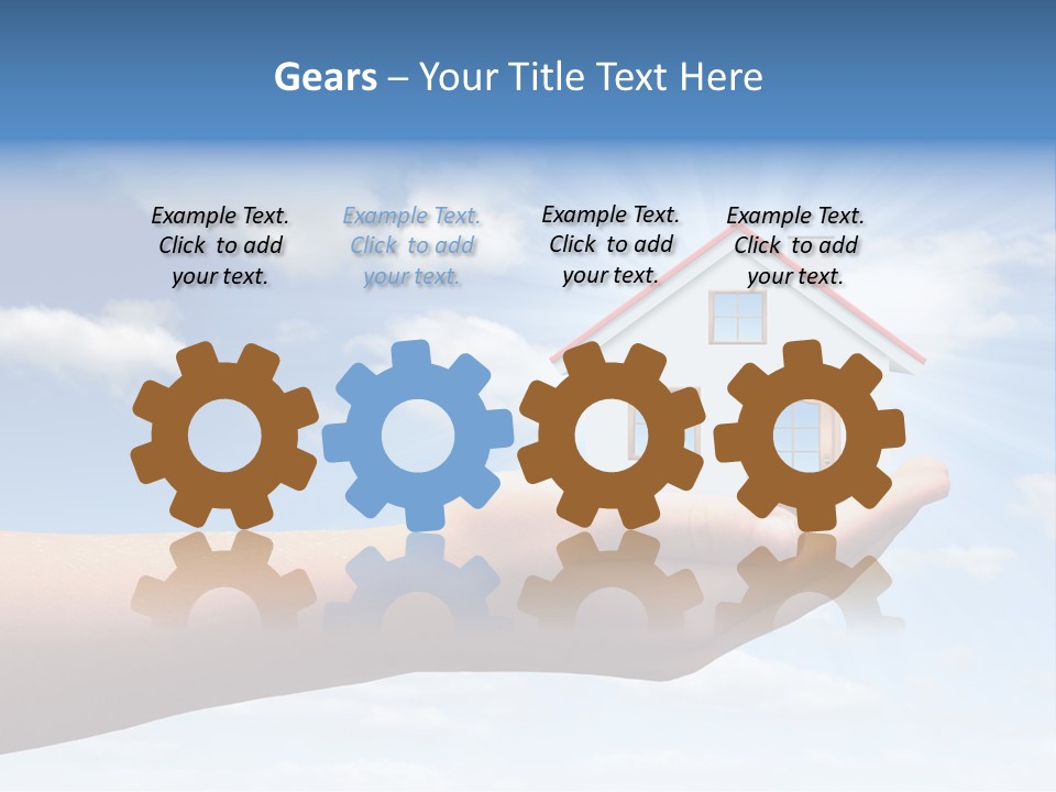 Sky Loan Home PowerPoint Template