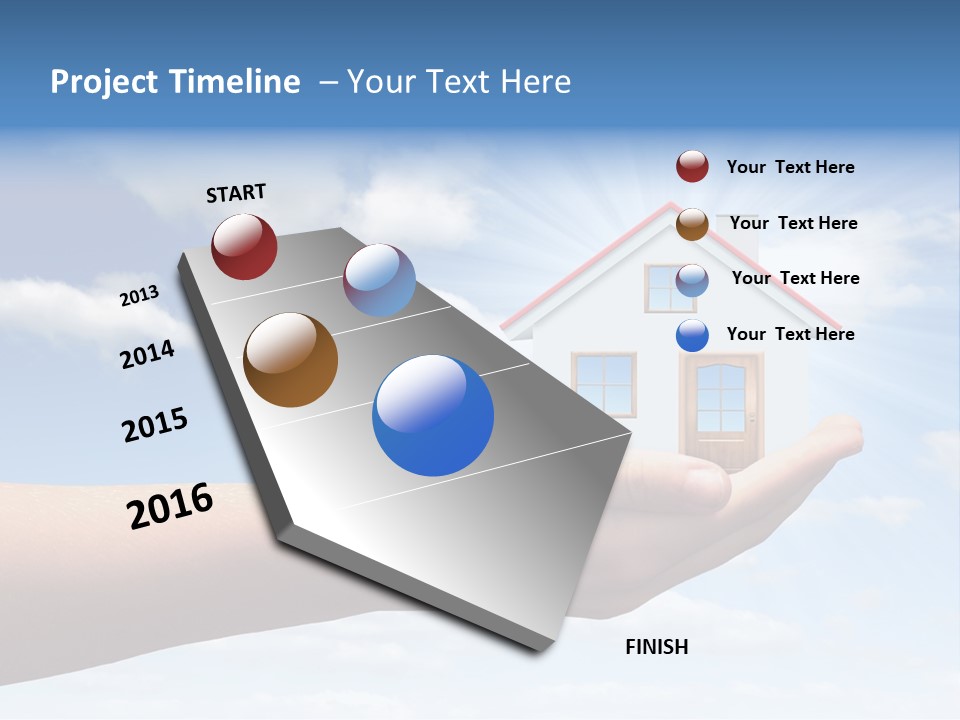 Sky Loan Home PowerPoint Template