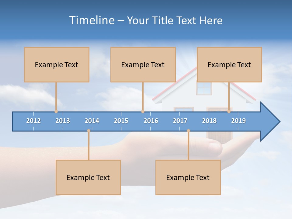 Sky Loan Home PowerPoint Template