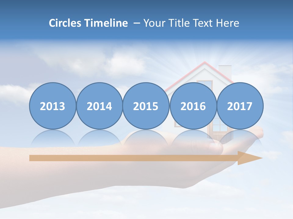 Sky Loan Home PowerPoint Template