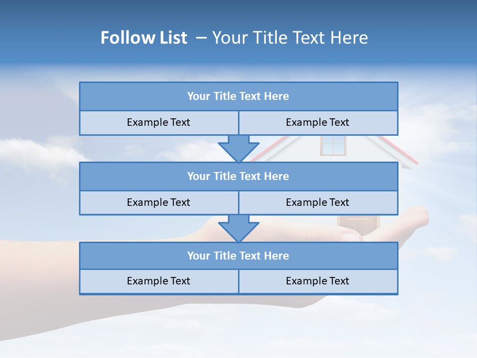 Sky Loan Home PowerPoint Template