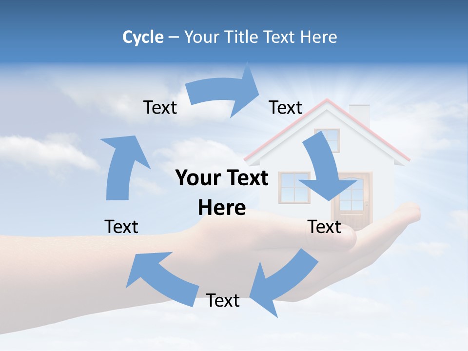 Sky Loan Home PowerPoint Template