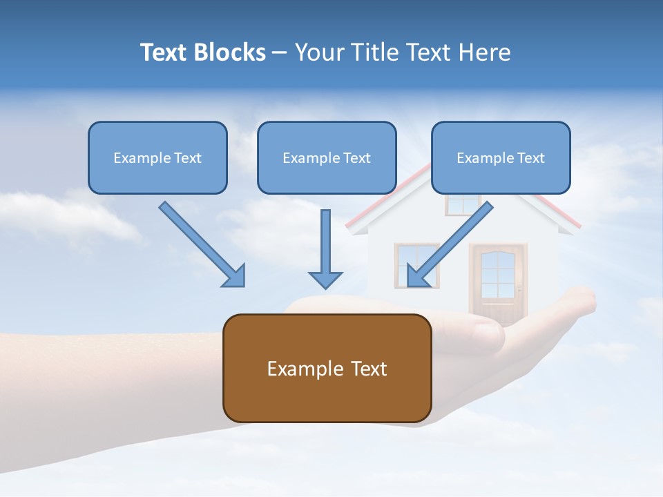 Sky Loan Home PowerPoint Template