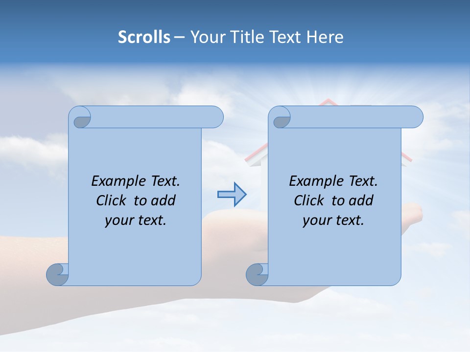 Sky Loan Home PowerPoint Template