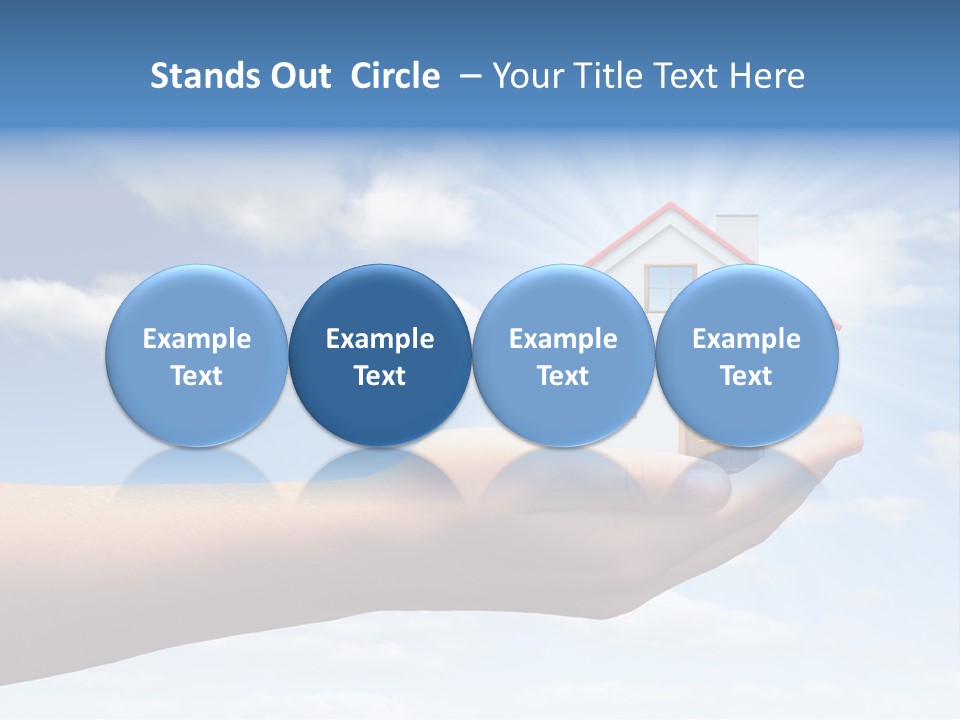 Sky Loan Home PowerPoint Template