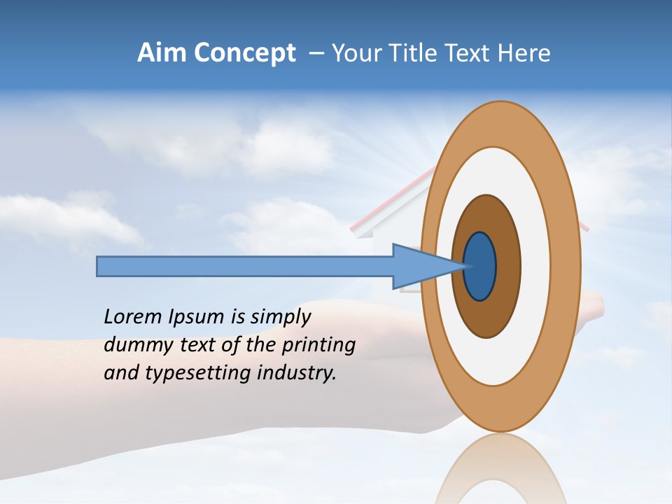 Sky Loan Home PowerPoint Template