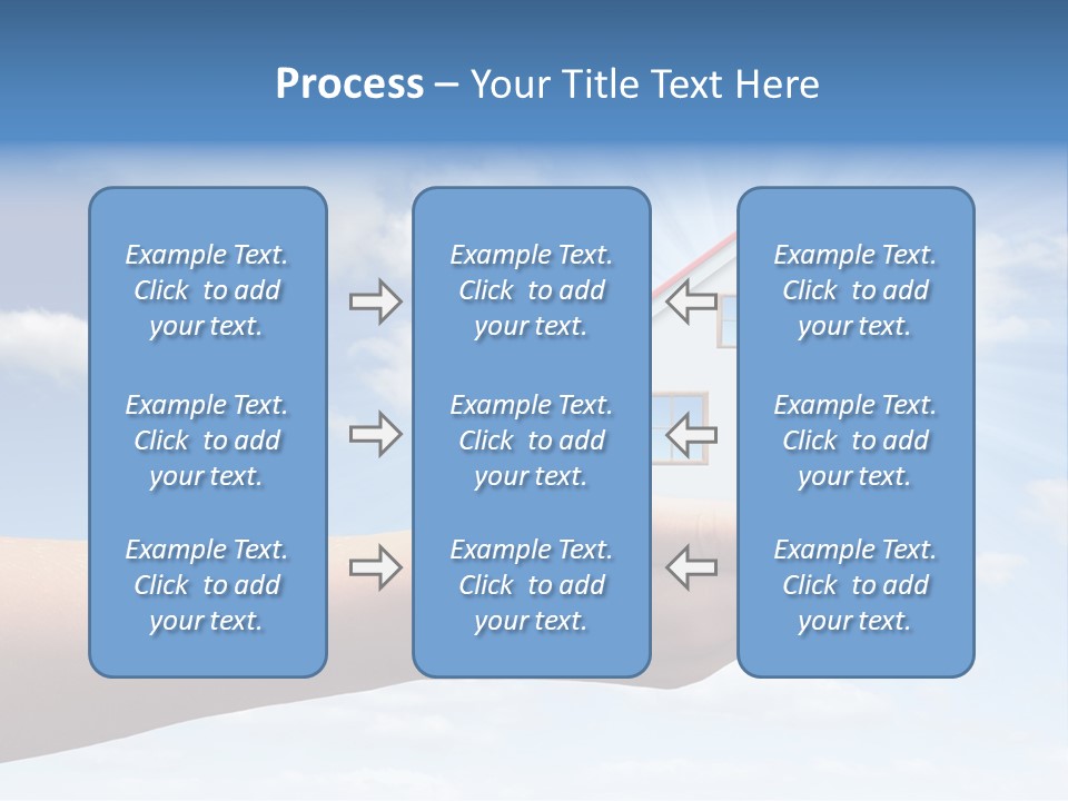 Sky Loan Home PowerPoint Template