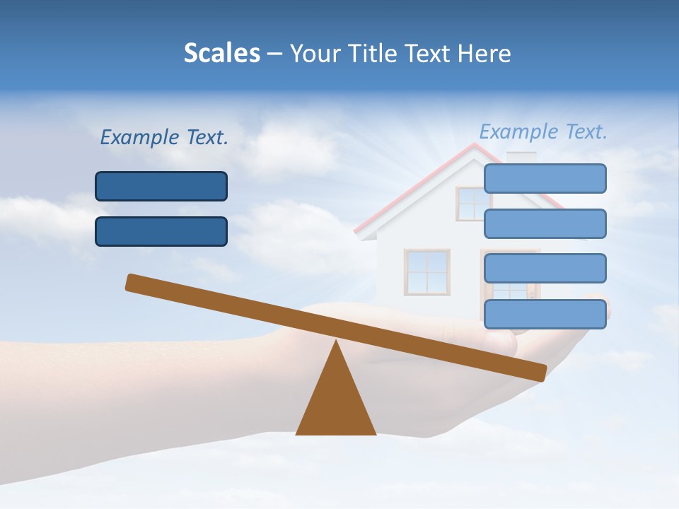 Sky Loan Home PowerPoint Template