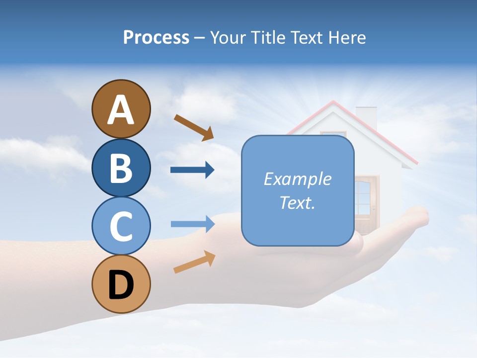 Sky Loan Home PowerPoint Template