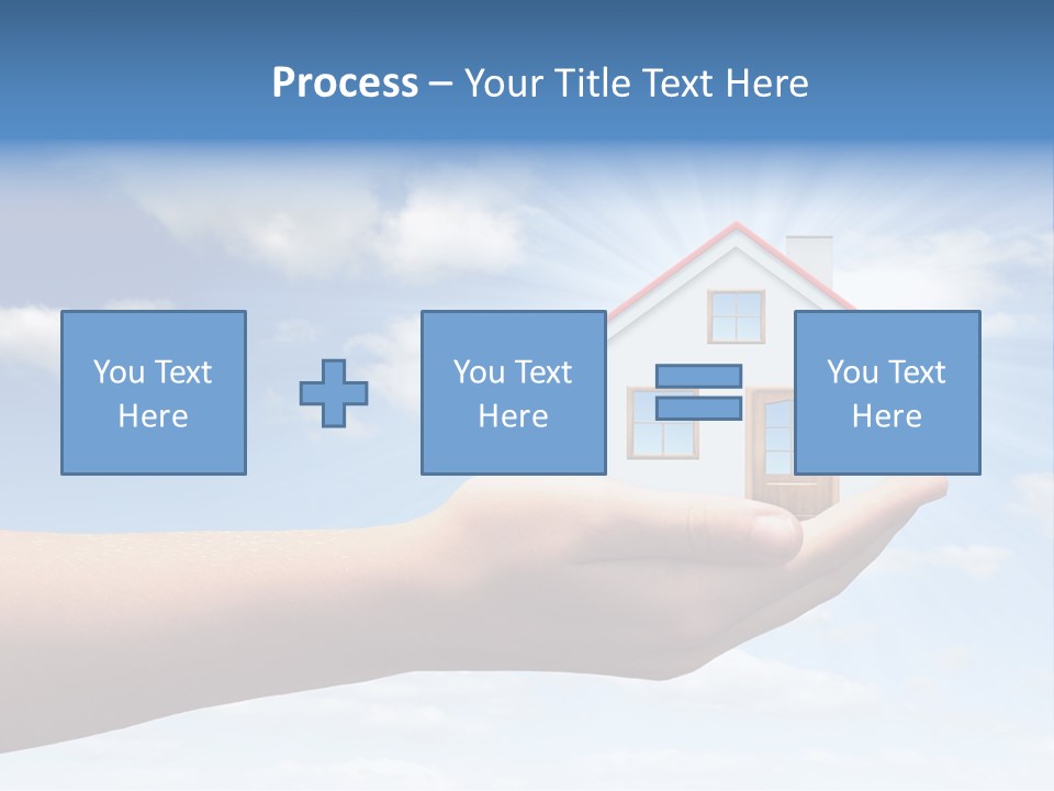 Sky Loan Home PowerPoint Template